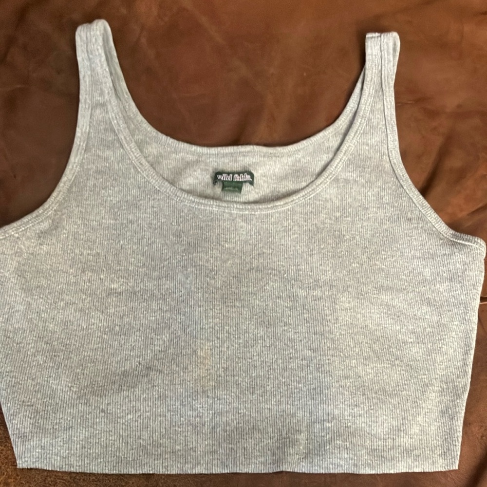 Wild Fable Gray Tank Top